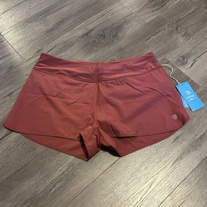 Monsters Performance Gear Athletic Shorts • Women’s M • Bergundy